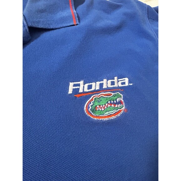 Vintage Florida Gators Polo Mens XL Starter Team Blue Short Sleeve Collared - Picture 4 of 10